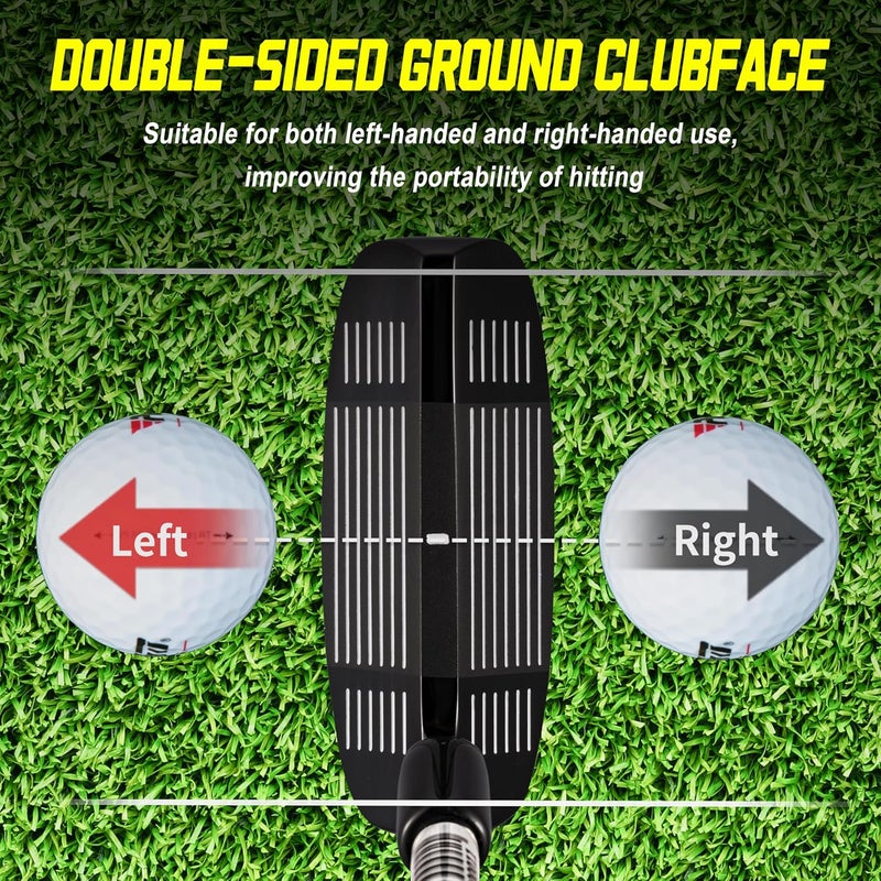 PGM Golf Two-Way Chipper Club for Men & Women, Ambidextrous Left Handed and Right Handed, High Forgiveness for Easy Short Game Chips - Image 3